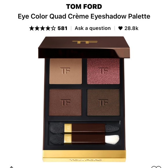 New Tom Ford Eye Shadow Quad Ember Bronze - Picture 1 of 8